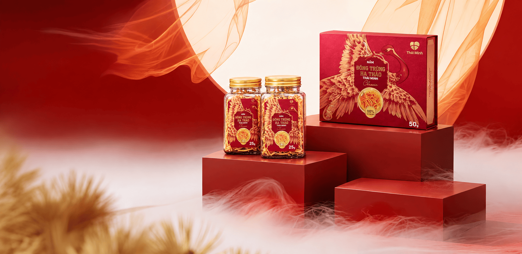 Sợi nấm đông trùng hạ thảo
